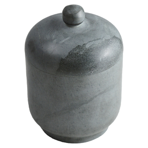 Conception de pot en pierre grise utilisée pour les ustensiles de cuisine et les décors de maison conçus avec un pot en ciment en pierre de haute qualité - Product Image 3