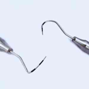 Marquages de couleur de profondeur parodontale dentaire mesurant les sondes de diagnostic Nabers Ensemble d'acier inoxydable, 2 ans de garantie - Product Image 4