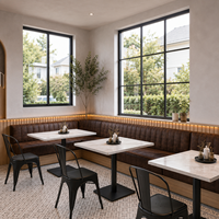 Mobilier commercial personnalisé pour hôtels, cafés, bars : tables et chaises de salle à manger, banquettes et canapés pour restaurants et pizzerias.