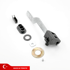 54347031361 Nueva pieza de reparación de pestillo de bloqueo de techo convertible izquierda de acero zincado Zamak para BMW Serie 3 E46 (2000-2007) - Product Image 1
