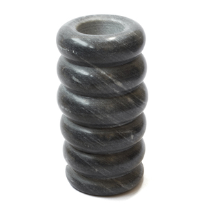 Florero de mármol de diseño único moderno, acabado hecho a mano para decoración de mesa de sala de estar, artículos personalizados a los mejores precios - Product Image 2