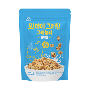 [MOTHERLOVE] Instant Adult Breakfast Cereal Granola Plain 140G Crunchy <b>Whole</b> <b>Grain</b> Snack for Balanced Nutrition Energy - Product Image 1