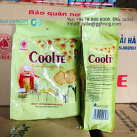 Meilleures ventes Biscuits Cracker Coconut COOLTE 320gr * 12 Sachets croustillants du Vietnam Grossiste