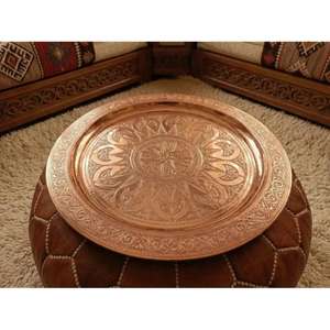 Productos de Cobre Marroquíes Hechos a Mano, Artesanía Tradicional, Decoración para el Hogar, Utensilios de Cocina, Artículos Metálicos Decorativos, Idea de Regalo Única - Product Image 1