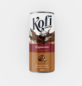 เครื่องดื่มกาแฟสำเร็จรูป180มล. 250มล. 330มล. รสหวานอายุ24เดือนเก็บรักษาน้ำตาลที่มีคาเฟอีนฉลากส่วนตัวผู้ผลิต - Product Image 4