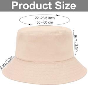 Custom OEM <b>Bucket</b> <b>Hat</b> High Quality Summer Cheap Wholesale Blank Cotton Mens 3D Puff Embroidered Print Custom Logo for Women <b>Kids</b> - Product Image 2