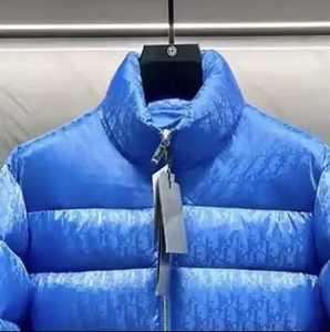 Chaqueta acolchada de invierno para hombre personalizada de Lulusen, técnica teñida lisa con patrón de leopardo de alta calidad - Product Image 3