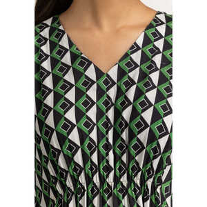 Vestido Casual Verde Básico WM-DRSWS23-007 - Product Image 1