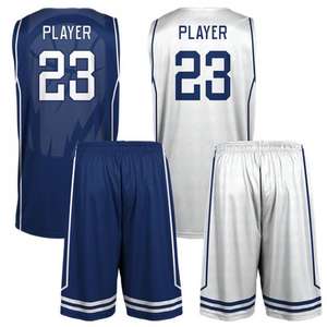 Uniformes de basket-ball de qualité supérieure pour fabricant de vêtements de sport pour hommes Uniformes de basket-ball personnalisés pour hommes - Product Image 1