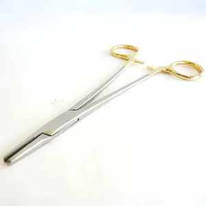 Fórceps quirúrgicos de carburo de tungsteno (TC) reutilizables de alta calidad de 15cm, juego de instrumentos manuales de acero inoxidable, fuente de alimentación - Product Image 1