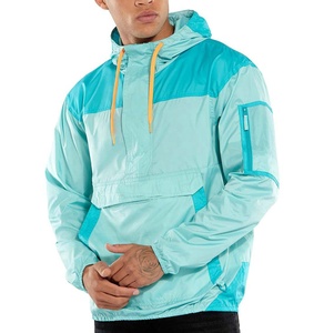 Veste coupe-vent en maille avec logo personnalisé pour hommes de qualité supérieure, vente en gros, streetwear, vestes d'été pour hommes - Product Image 1