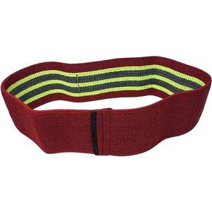 Bandas de botín de círculo de cadera de Color rojo para lazo de pierna, venta al por mayor, bandas de resistencia de tela antideslizante, conjunto para mujer, bandas de entrenamiento en casa - Product Image 3