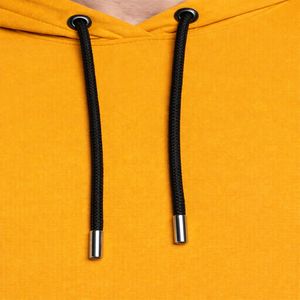 High Quality <b>Yellow</b> <b>Men</b> <b>Hoodies</b> With Customized Logo Design Quick Dry Breathable Top Trending Custom <b>Hoodies</b> For <b>Men</b> - Product Image 4