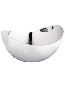 Bol de service en argent martelé moderne mélange d'acier en laiton de mariage fabriqué en Inde de haute qualité supérieure décor vaisselle à manger 2023 - Product Image 5