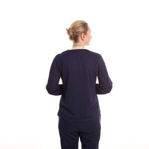 Nuevo Modelo Ecológico, Uniformes Médicos de Lona 100% Algodón, Uniformes de Enfermería, Logotipo Personalizado, Alta Calidad, Tallas Grandes, Mejor Precio - Product Image 5