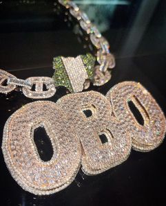 จี้โซ่ที่สวยงามและน่าดึงดูด สร้างขึ้นจากเงินแท้ 925 พร้อมเพชร moissanite ความใส VVS ที่เพิ่มขึ้น - Product Image 1