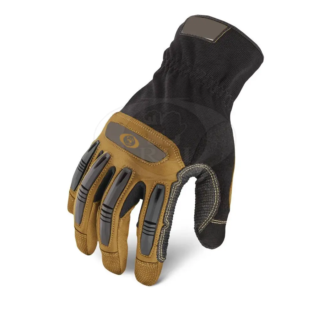 Custom Oilfield Protection Impact Electrical Oil Gas Hand Mechanic Work Anti Vibration Gloves