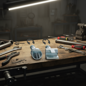 Juego de Repuesto Hazet con 2 Pernos de Retención y 2 Arandelas de Seguridad para Alicates de Abrazaderas de Mangueras - Product Image 3