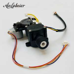 สเต็ปเปอร์มอเตอร์ บอลวาล์วไฟฟ้า โปรแกรมได้ 12V DC วาล์วควบคุมการไหลของน้ำ G1/2 นิ้ว อะไหล่เครื่องทำน้ำอุ่นพลาสติก เสียงรบกวนต่ำ - Product Image 1