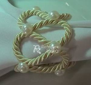 Exporter Yarn Napkin Ring for Table Decoration by Refratex India Made in India for Best Quality and Low Price - Product Image 1