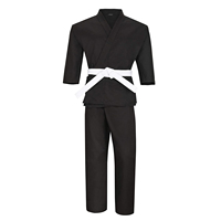 Conjuntos de Karate Unisex WESING, 100% Algodón, Transpirables, para Entrenamiento de Artes Marciales, Cómodos, con Movimiento Libre, Peso de la Tela 320g