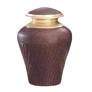 โกศสำหรับเผาเถ้ากระดูกของมนุษย์ของที่ระลึกทำจากโลหะแข็งดีไซน์ตามสั่ง - Product Image 1