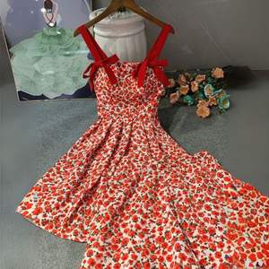 ชุดเดรสลายดอกไม้และลายตารางสำหรับผู้หญิงหรูหราราคาดีที่สุดเหมาะกับชุดทำงานหรือนอกสถานที่สบายเป็นทางเลือกที่ดีที่สุด - Product Image 4