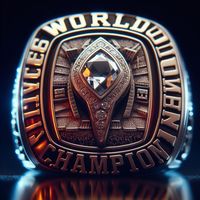 Personnalisé pas cher en gros champion du monde anneau