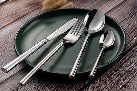 Couverts en acier inoxydable poli miroir faits à la main, meilleure finition, articles de cuisine et accessoires de table pour les fêtes - Product Image 3