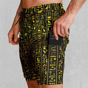 Pantalones Cortos Deportivos con Estampado Completo de Nuevo Diseño, Pantalones Cortos de Verano Transpirables para Hombre, Pantalones Cortos de Sublimación con Cintura Elástica para Hombre - Product Image 3