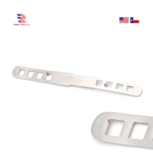 High Quality Manual Bruenings <b>Tongue</b> Spatula 195mm/19.5cm Reusable Stainless Steel <b>Tongue</b> <b>Scraper</b> Depressor CE Certified - Product Image 1