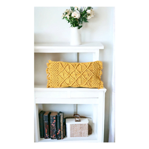 High Quality <b>Yellow</b> Cotton Tufted Bohemian Print Cushion Cover Durable Polyester Outdoor Use Hotels Home Decor Throw <b>Pillow</b> <b>Case</b> - Product Image 4