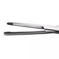 Pince de qualité professionnelle Kelly droite et incurvée 15CM en acier inoxydable antirouille outils de perçage corporel couleur mate brillante