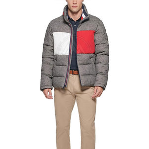 2025 Men's Casual <b>Puffer</b> <b>Jacket</b> High Street Style Solid Color Fleece Windbreaker OEM Service for New Fashion Streetwear - Product Image 3