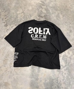 Camiseta recortada cuadrada de gran tamaño J02 personalizada de alta calidad 100% algodón peso pesado 280 gramos ropa de calle ajustada para hombres - Product Image 3