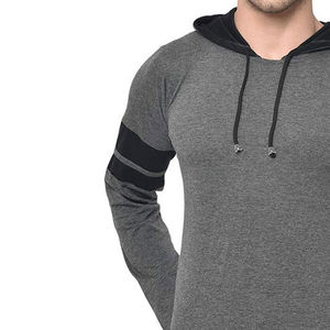 Sudadera con Capucha de Alta Calidad para Hombre, Estilo Informal, Talla Grande, con Mangas Largas, 100% Algodón, Transpirable y Cómoda - Product Image 4