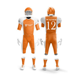 2025 vêtements de sport personnalisés Odm maillot de football uniforme blanc Logo personnalisé football séchage rapide et respirant uniformes de football américain - Product Image 1
