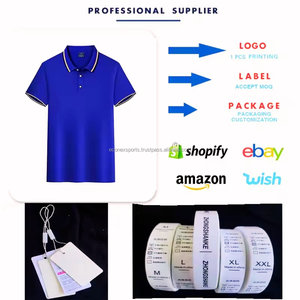 Econex Sports Polos polyvalents et personnalisés Hauts en coton à manches courtes pour hommes, pour le golf et la promotion - Product Image 6