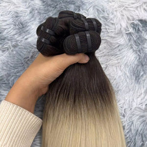 ช่อผม Remi สำหรับต่อผมมนุษย์ย้อมสีธรรมชาติผมคนเวียดนามบริสุทธิ์จาก12A เวียดนาม - Product Image 2