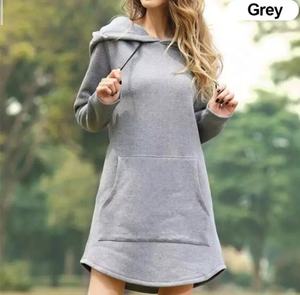 เสื้อฮู้ดไซส์ใหญ่โอเวอร์ไซส์สำหรับผู้หญิงผ้าฝ้าย100% ปรับแต่งได้แฟชั่นไซส์พิเศษ - Product Image 4