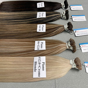Super <b>Sale</b> 100% Virgin Human <b>Hair</b> <b>Extensions</b> Natural straight I tip <b>hair</b> <b>extension</b> Top 1 from Vietnam Factory Wholesale - Product Image 1