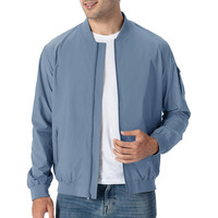 Veste bomber pour homme, tendance 2025, vente chaude, haute qualité, hiver, col rabattu brodé, personnalisable, imperméable, motif