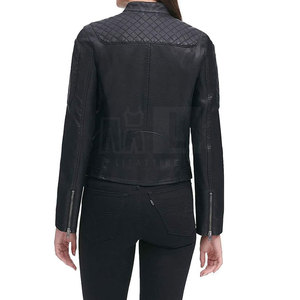 Chaqueta de Cuero para Mujer, Transpirable, de Alta Calidad, a Bajo Precio, Fabricada en Pakistán - Product Image 2