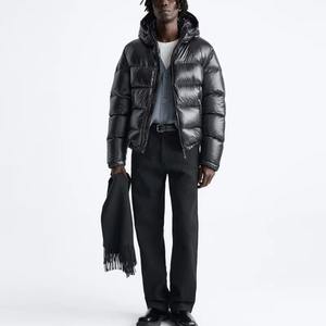 Chaqueta de Burbuja de Manga Larga para Invierno, con Cuello Alto, Secado Rápido y Transpirable, Opciones Personalizables para Hombre - Product Image 6