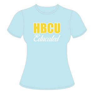 T-shirt en coton bleu ciel pour bébé, broderie en chenille, sororité grecque Divine Nine, fierté universitaire, logo personnalisé, t-shirt tendance - Product Image 2