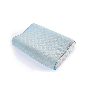 Almohada de espuma viscoelástica ergonómica monolítica moderna de alta calidad directa de fábrica con soporte para el cuello y estilo geométrico - Product Image 5