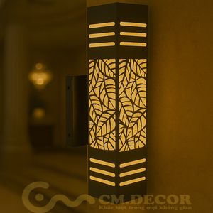 Lámpara de Pared Moderna DTT.001.07 con Control Remoto, LED de 3W para Exteriores, Hogar, Hotel, Jardín, Villa, Luz Blanca Cálida, Hierro, Aluminio, Vidrio, Certificación ROHS - Product Image 1