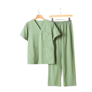 เครื่องแบบแพทย์พยาบาลโรงพยาบาลโรงพยาบาลคอวีสีสันสดใสดีไซน์ใหม่ล่าสุดออกแบบโลโก้ได้ตามต้องการ - Product Image 4