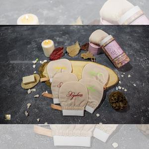 ถุงมืออาบน้ำใยวิสโคสแบบห้านิ้ว นุ่มพิเศษ สำหรับขัดผิวเด็กและทารก/ดูแลผิวหน้า อ่อนโยน ใช้ได้ทุกวัน - Product Image 6