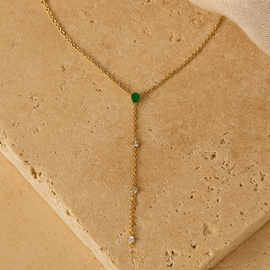 Elsa Lariat <b>Necklace</b>-Fashion Layered <b>Necklace</b> - Product Image 6